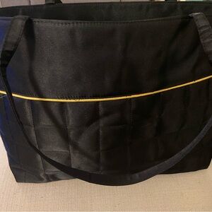 Black and Gold Tote Bag